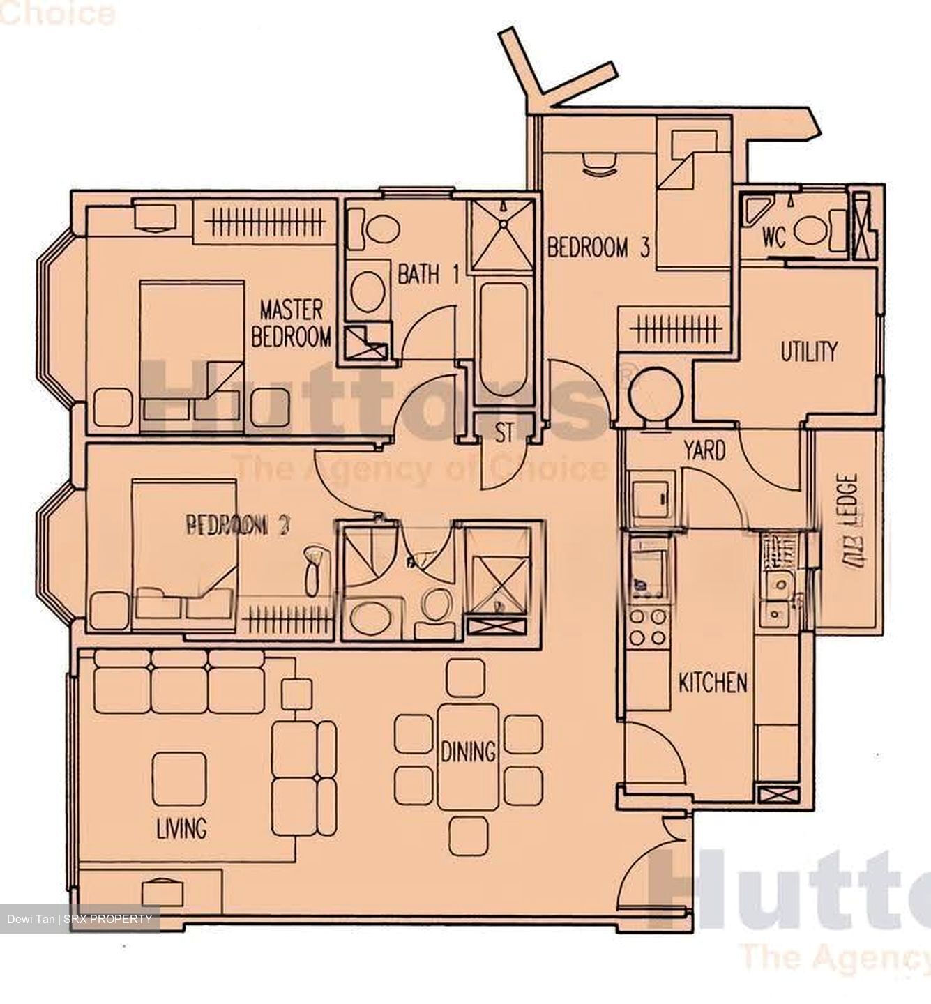 Evergreen Park (D19), Apartment #611116731